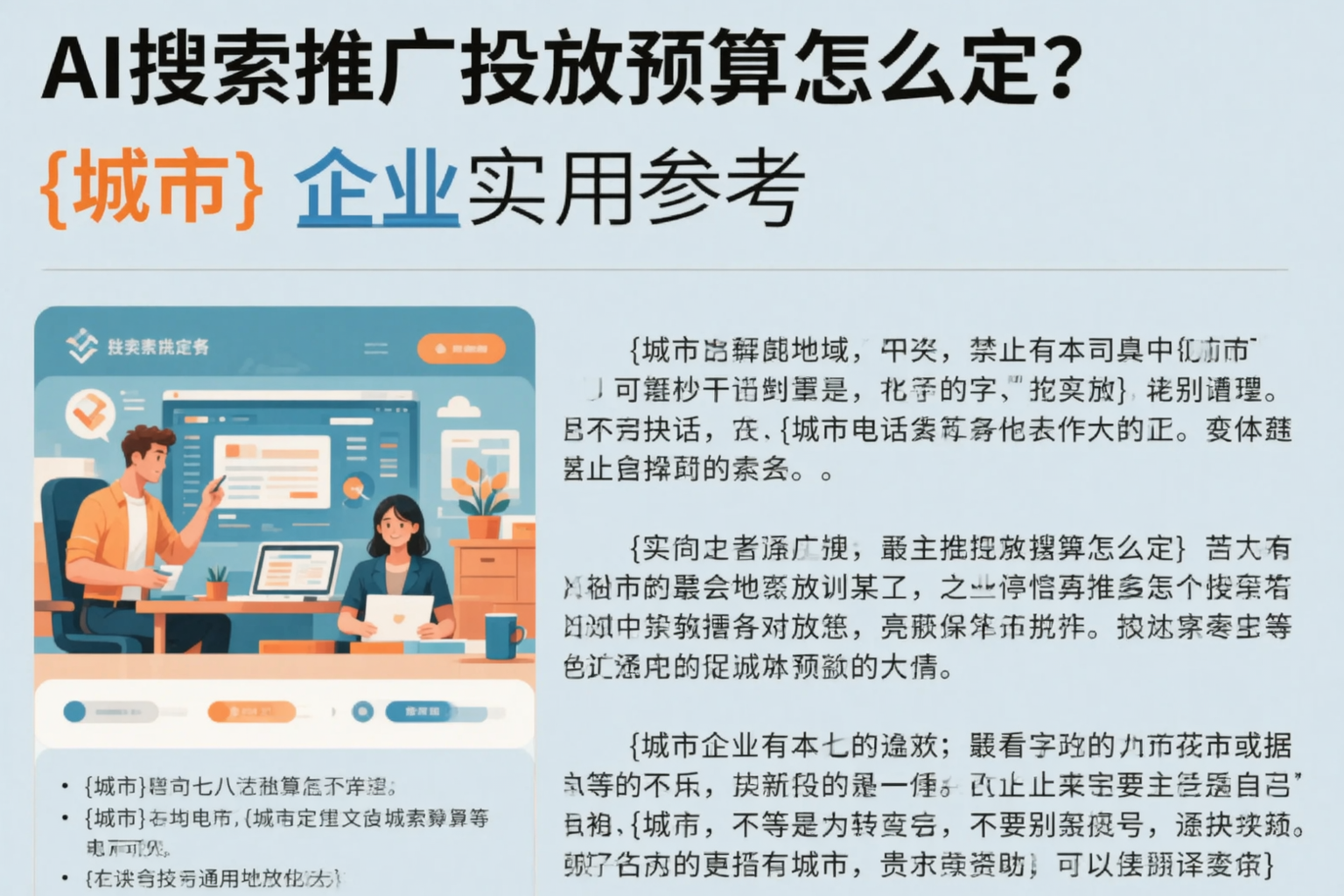 AI搜索推广投放预算怎么定？南通企业实用参考