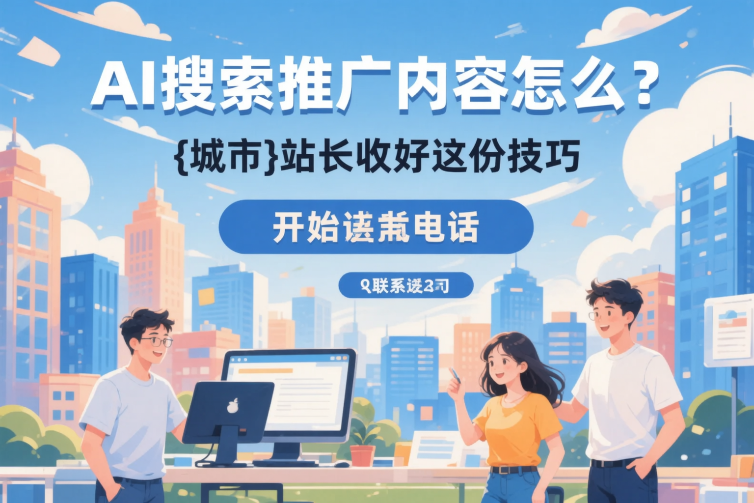 AI搜索推广内容怎么写？南通站长收好这份技巧