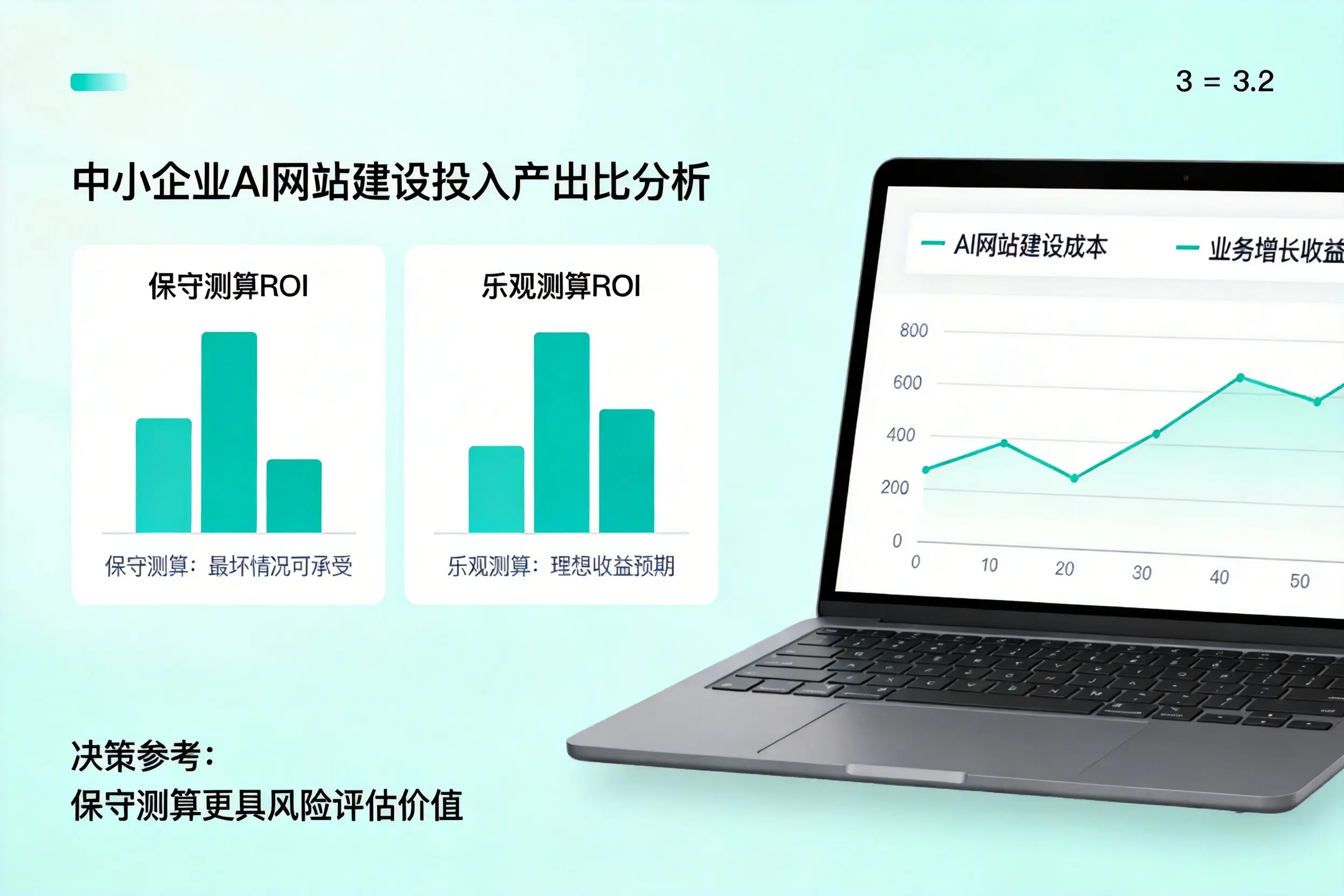 南通中小企业AI网站建设投入产出比怎么算？先看这份分析