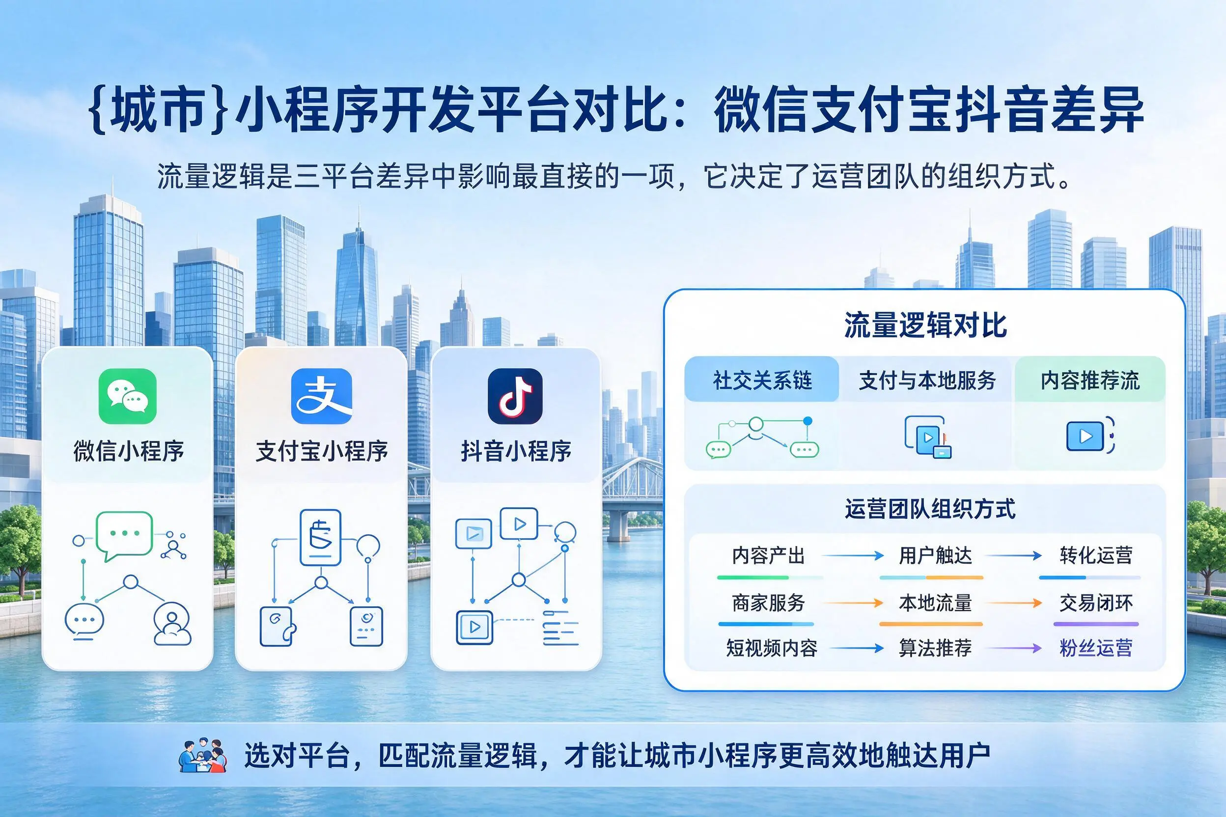 南通小程序开发平台对比:微信支付宝抖音差异
