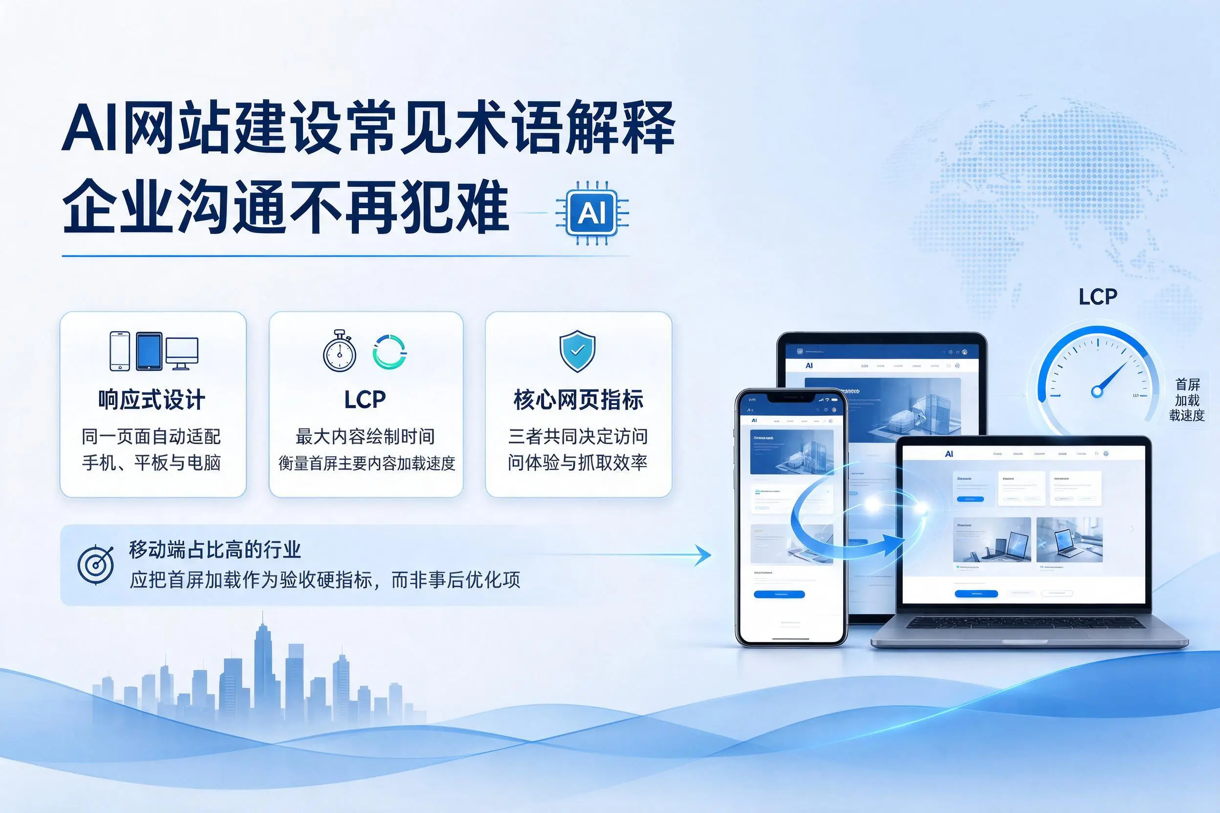 AI网站建设常见术语解释，南通企业沟通不再犯难